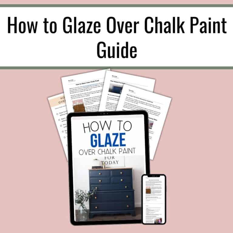 How to Glaze Over Chalk Paint Ebook