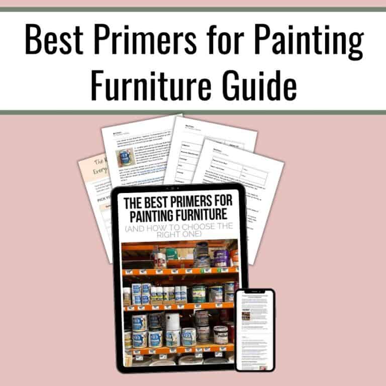 Best Primers for Painting Furniture Ebook