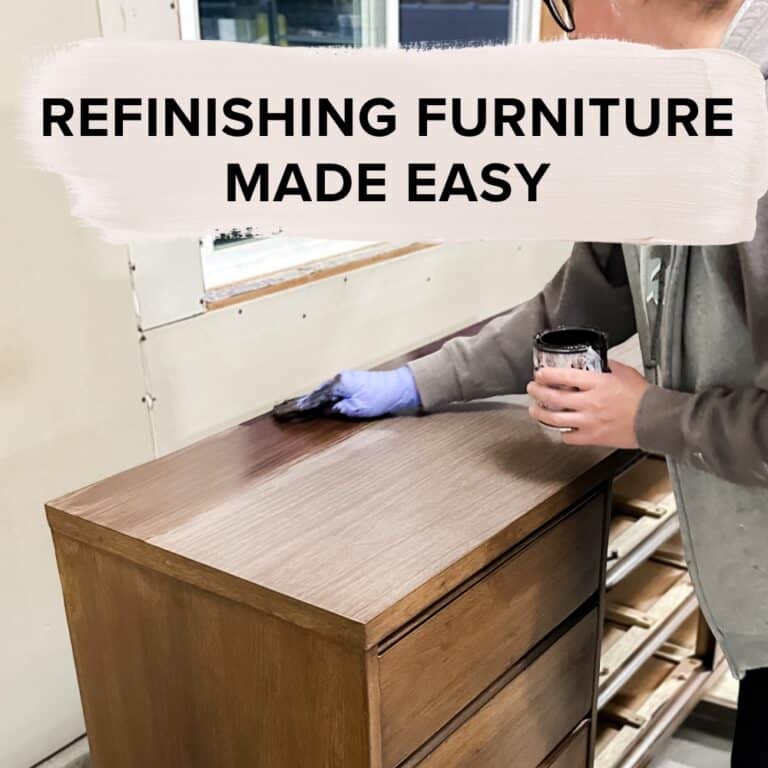 natalie staining laminate dresser